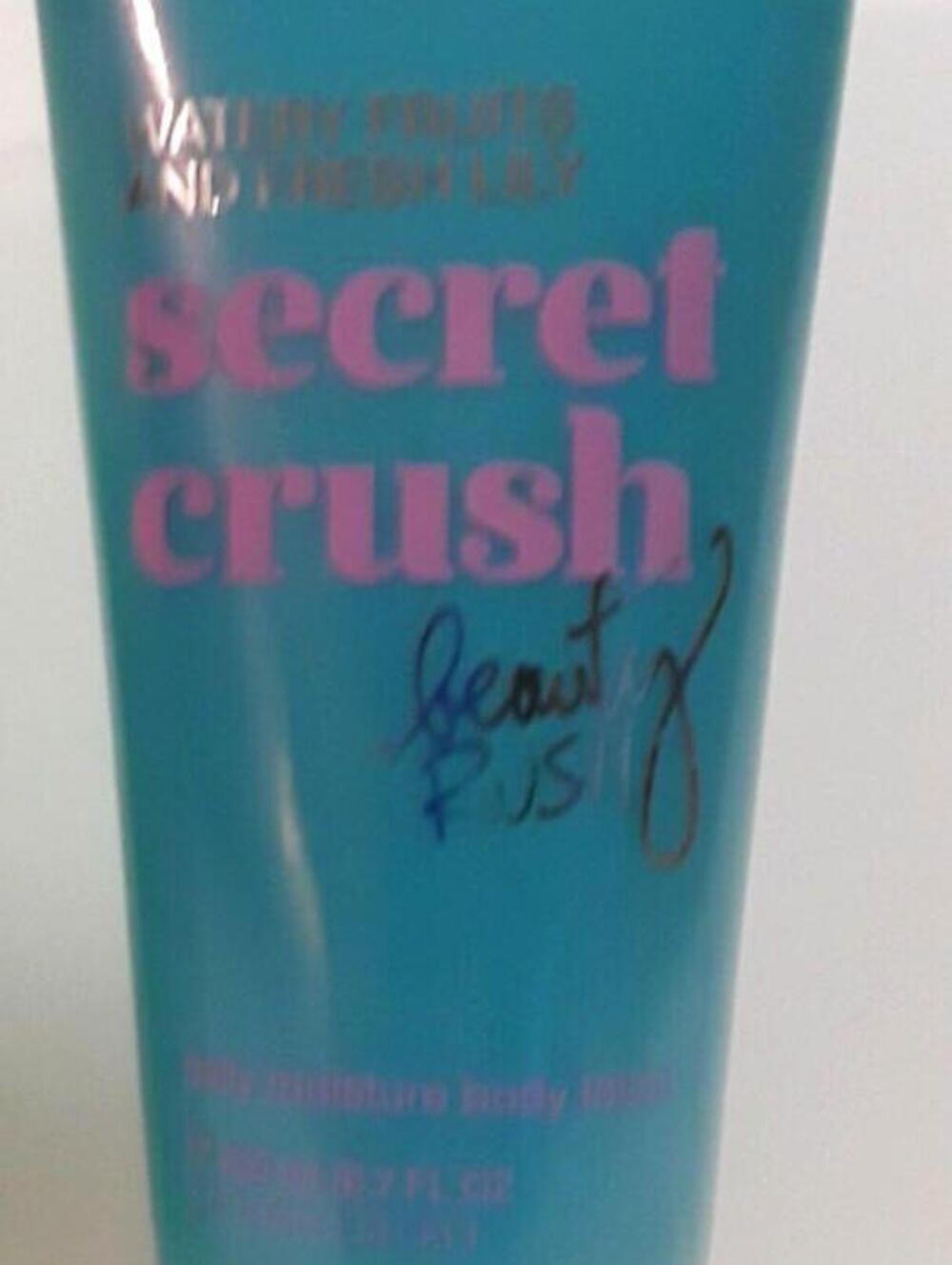 Victoria Secret Crush Beauty Rush Daily Moisture Body Lotion Shimmer Swirl Cream